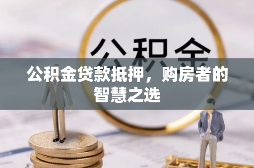 泾河公积金贷款抵押，购房者的智慧之选