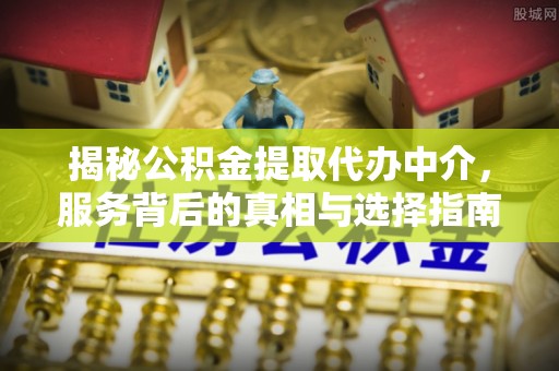 泾河揭秘公积金提取代办中介，服务背后的真相与选择指南