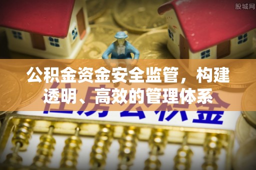 泾河公积金资金安全监管，构建透明、高效的管理体系
