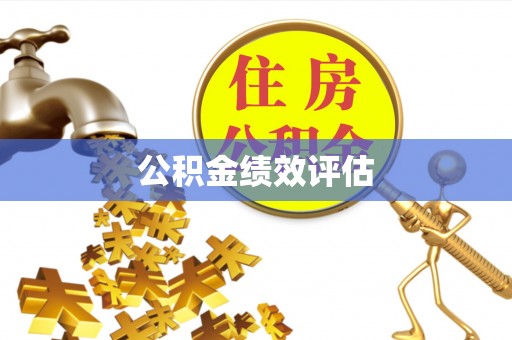 泾河公积金绩效评估