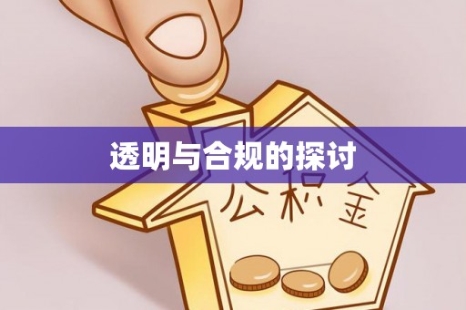 泾河透明与合规的探讨