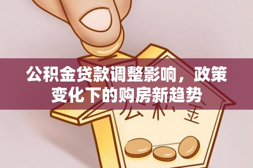 泾河公积金贷款调整影响，政策变化下的购房新趋势