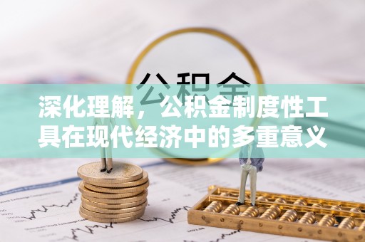 泾河深化理解，公积金制度性工具在现代经济中的多重意义