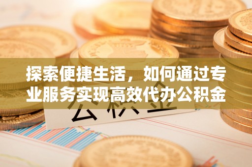 泾河探索便捷生活，如何通过专业服务实现高效代办公积金提取