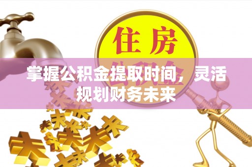 泾河掌握公积金提取时间，灵活规划财务未来