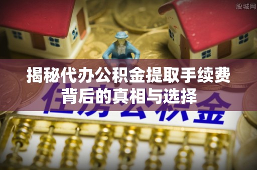 泾河揭秘代办公积金提取手续费背后的真相与选择