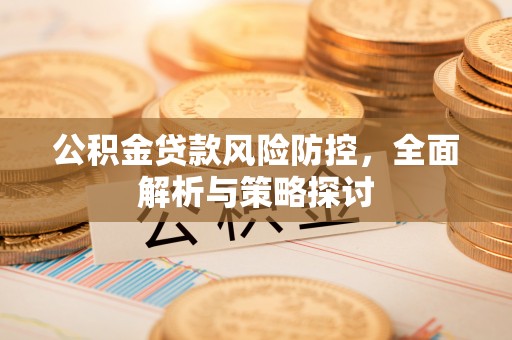 泾河公积金贷款风险防控，全面解析与策略探讨
