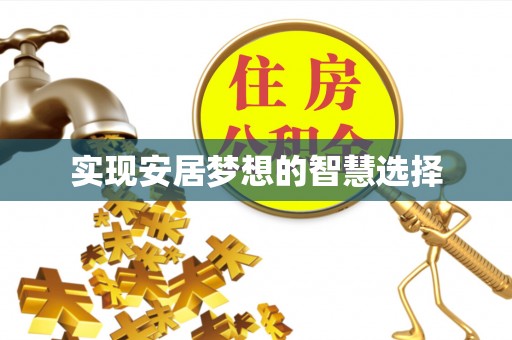 泾河实现安居梦想的智慧选择