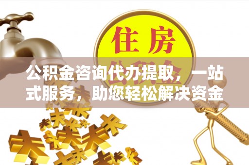 泾河公积金咨询代办提取，一站式服务，助您轻松解决资金难题