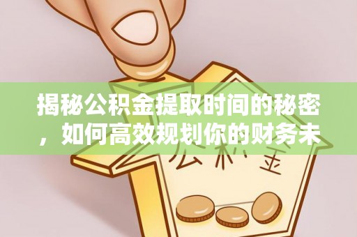 泾河揭秘公积金提取时间的秘密，如何高效规划你的财务未来