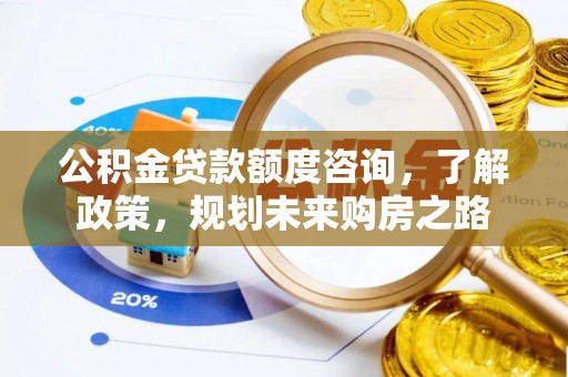 泾河公积金贷款额度咨询，了解政策，规划未来购房之路