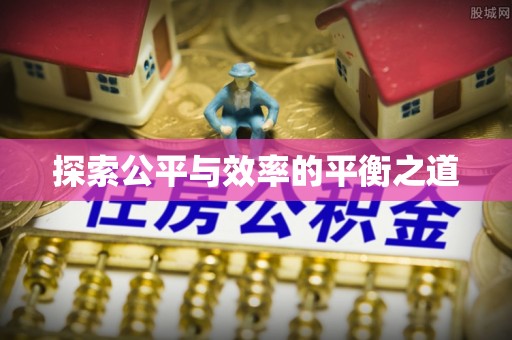 泾河探索公平与效率的平衡之道