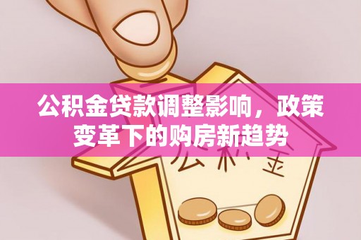 泾河公积金贷款调整影响，政策变革下的购房新趋势