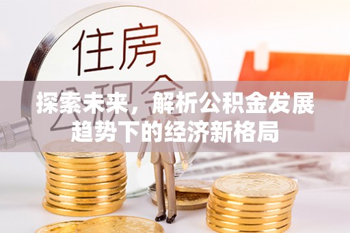 泾河探索未来，解析公积金发展趋势下的经济新格局