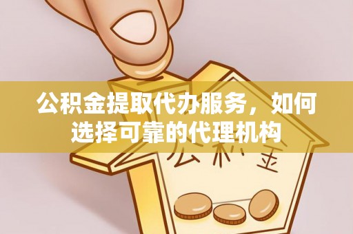 泾河公积金提取代办服务，如何选择可靠的代理机构