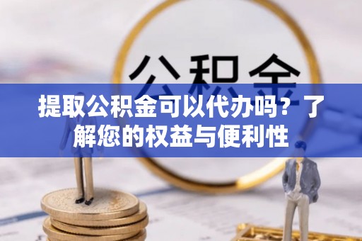 泾河提取公积金可以代办吗？了解您的权益与便利性