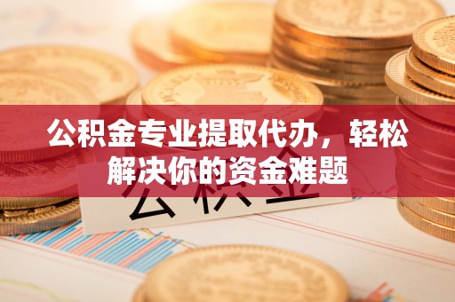 泾河公积金专业提取代办，轻松解决你的资金难题
